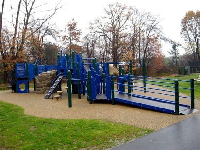 blue playground in enfield ct