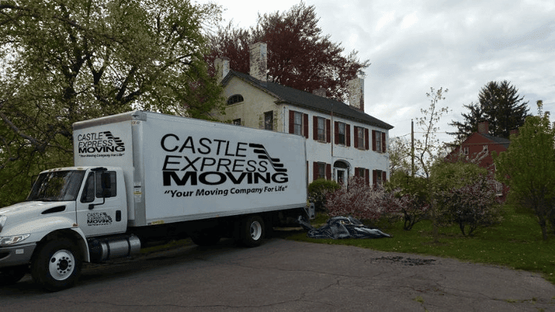Castle Express Moving truck always ready to serve.