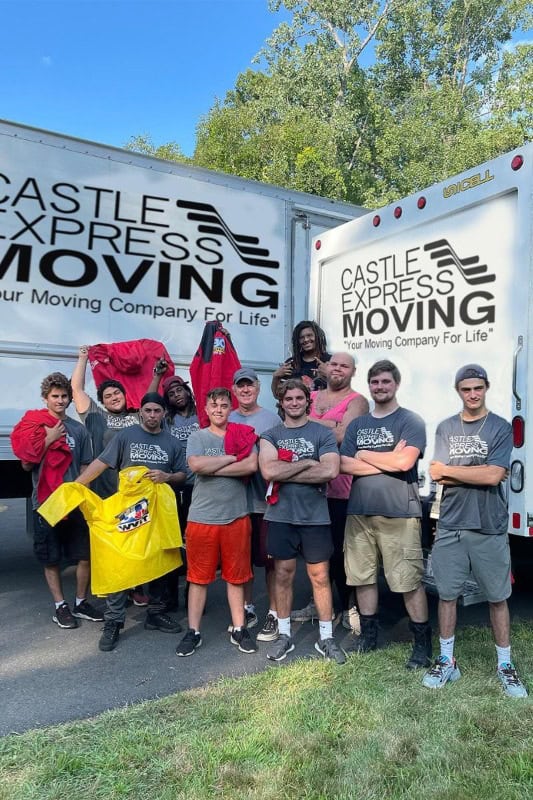 The Castle Express professional Moving Team